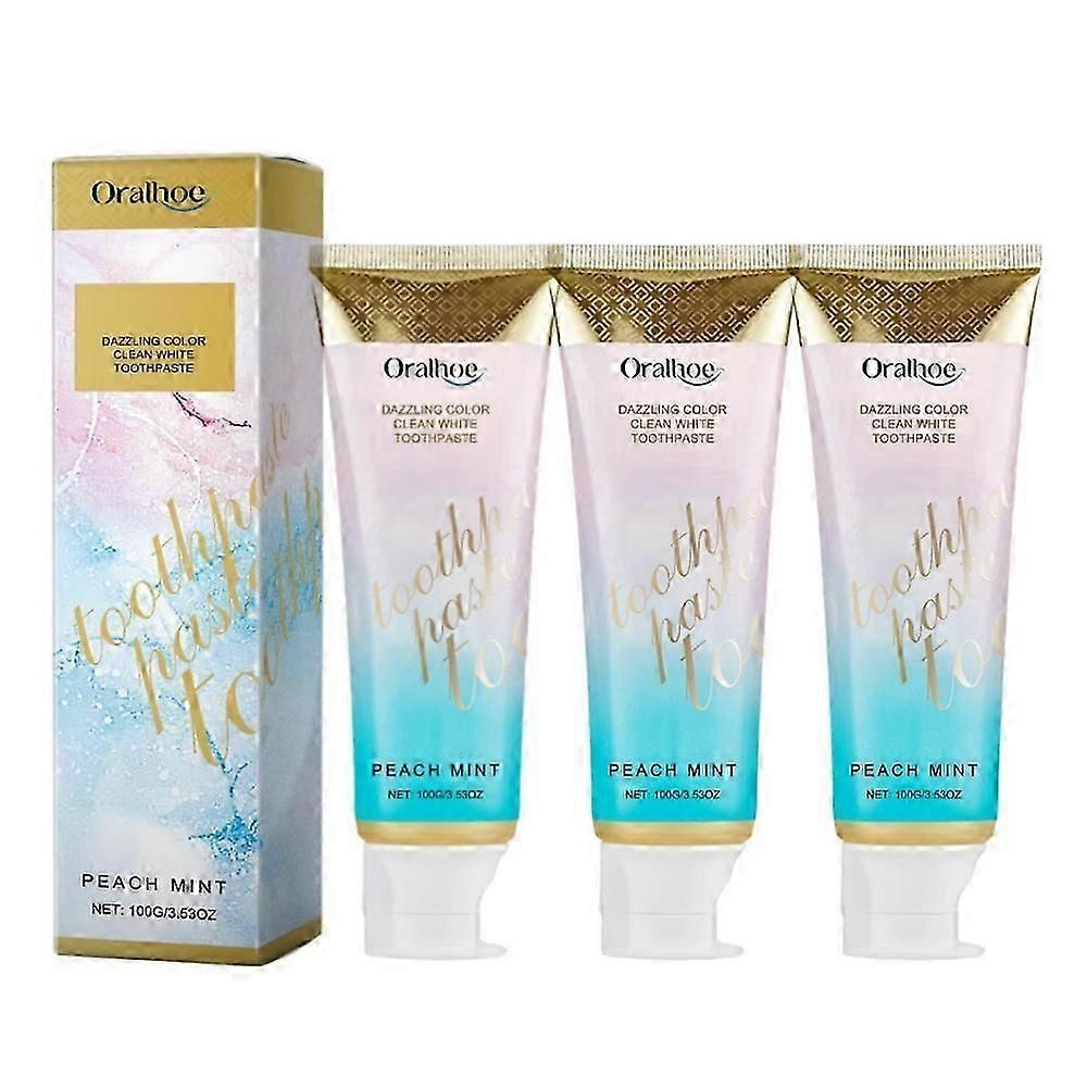 Peachloft Toothpaste,Peachloft Teeth Whitening Toothpaste,Peach Mint Toothpastes