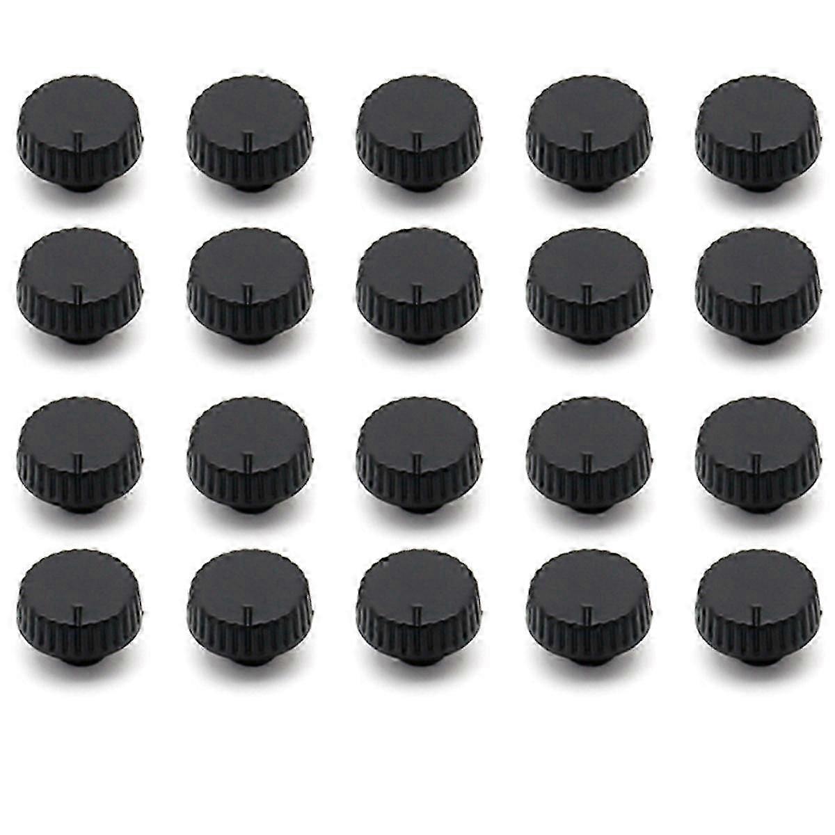 20PCS Thin Knob Cap Potentiometer Knob 12x6MM Volume Power Amplifier Adjustment Cap