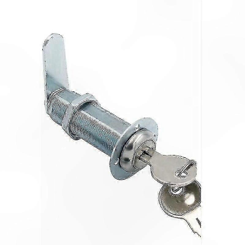Weatherproof Cam Lock with Extended Length and Key Code for RV Use