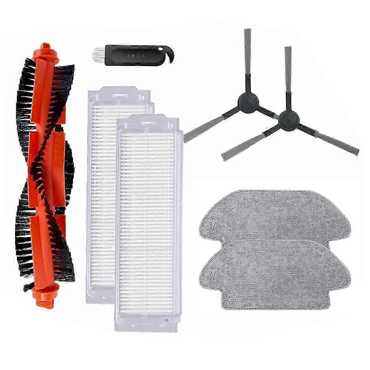 For MGTEC Twinboth S9 Robot Vacuum Cleaner Main Side Brush Hepa Filter Mop Rag Cloth Replacement Parts