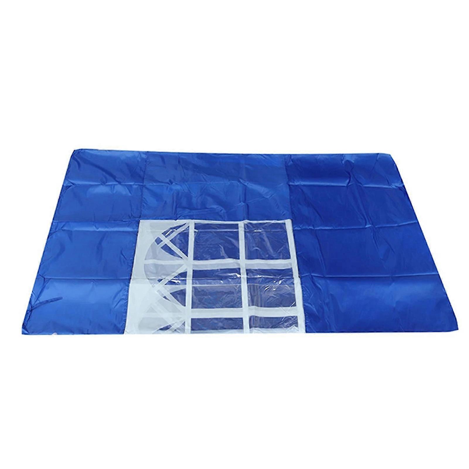 Portable Outdoor Tent Cloth Waterproof Removable Foldable Sidewalls Design with Window Only One Side Wall