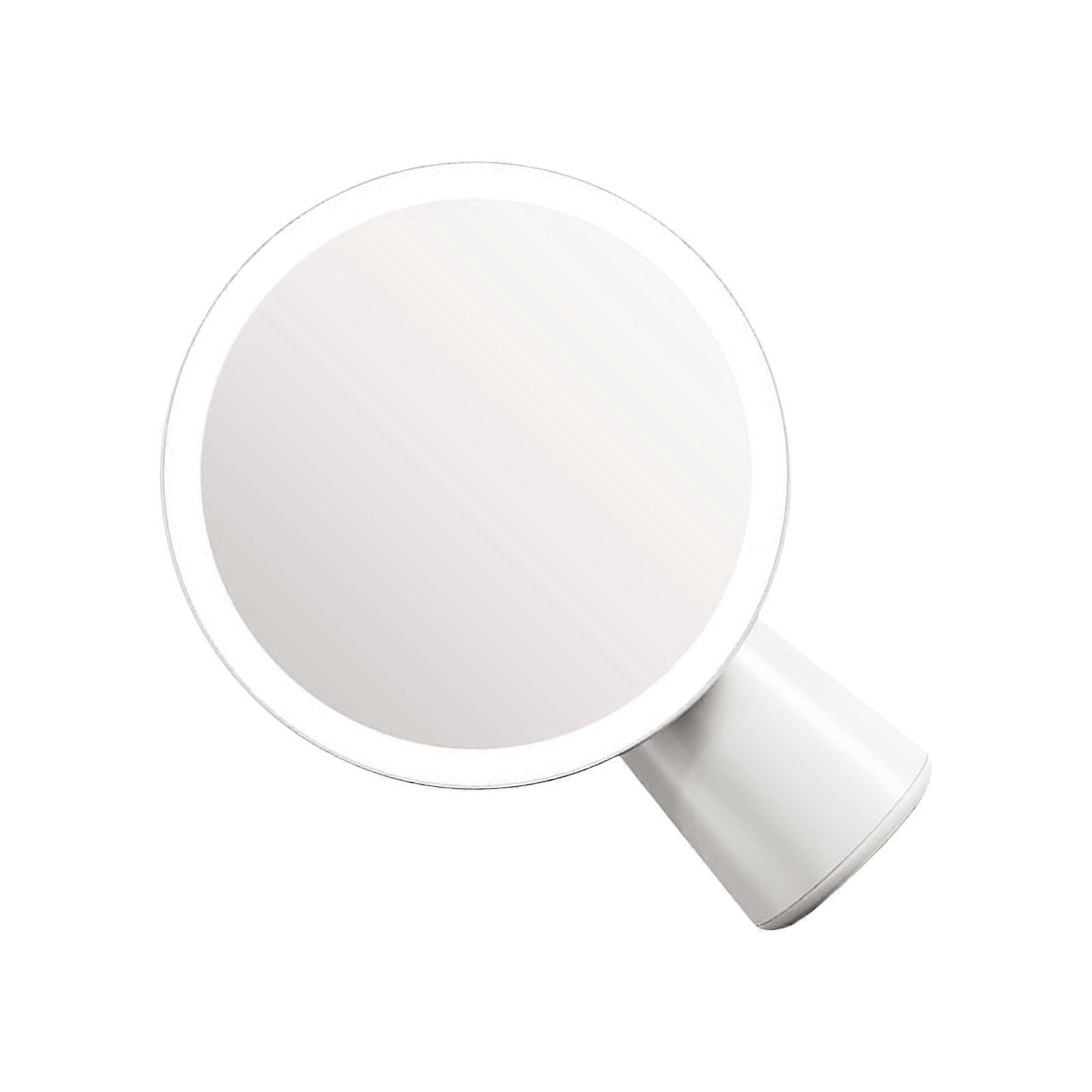 Salon Vanity Mirror With Adjustable Light Color Wireless Charging Long Runtime Flexible Positioning For Precise Makeup Multicolor