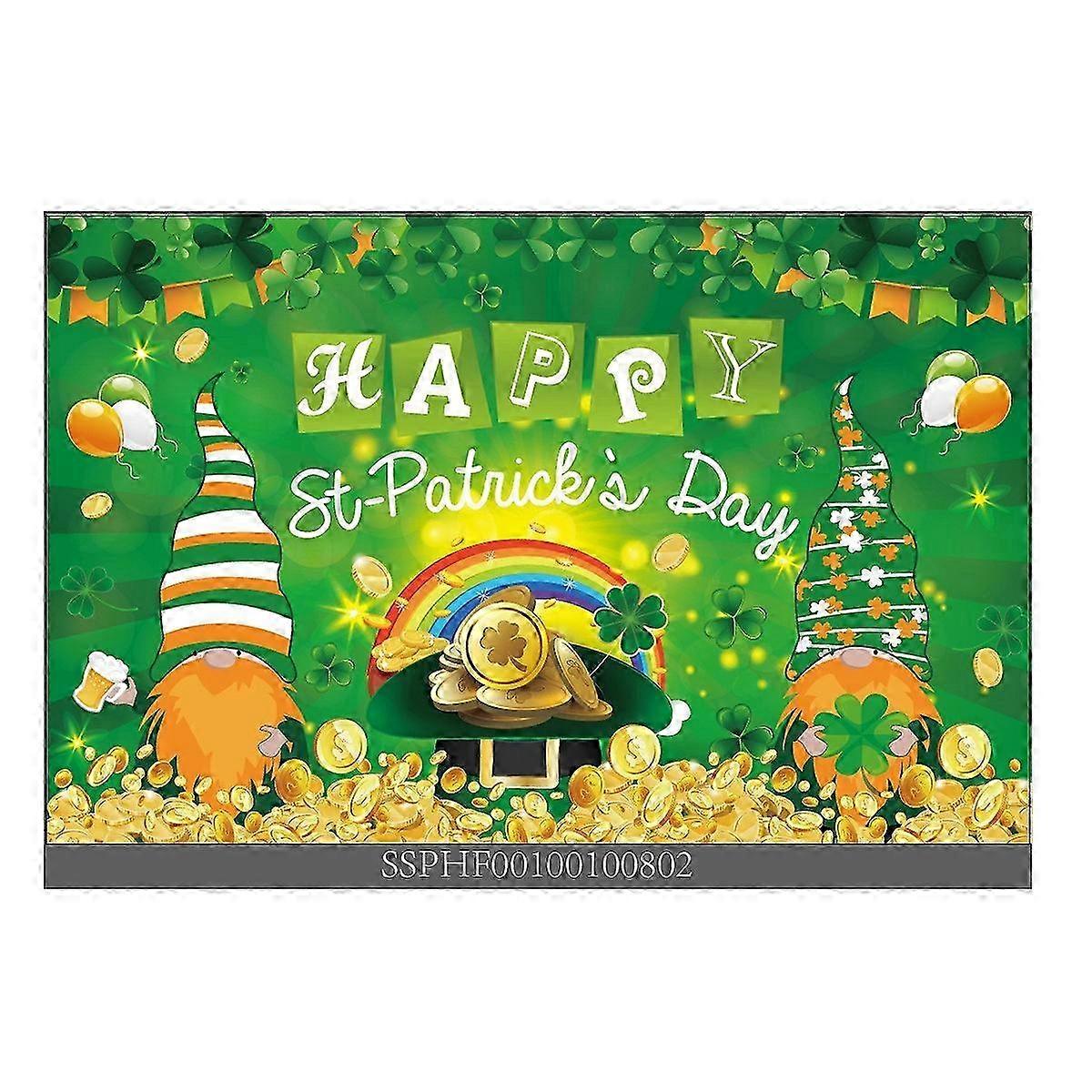 Lucky Charm Poster for Irish Fest - Vibrant Polyester