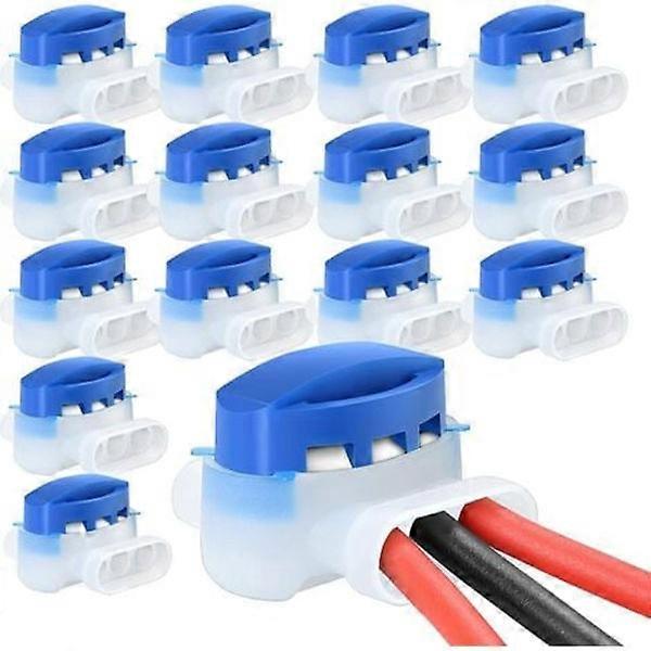 15 Pieces Cable Connectors Filled with Resin, Original 314 Connectors for Automower Robot Lawn Mower
