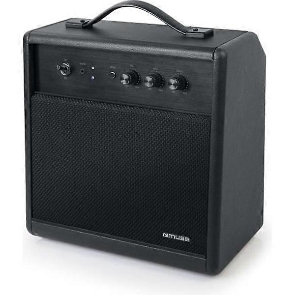 MUSE M-660 BT - Haut-parleur Bluetooth - 100W - Poignée de transport - Aigus et graves réglables - Meuble en bois