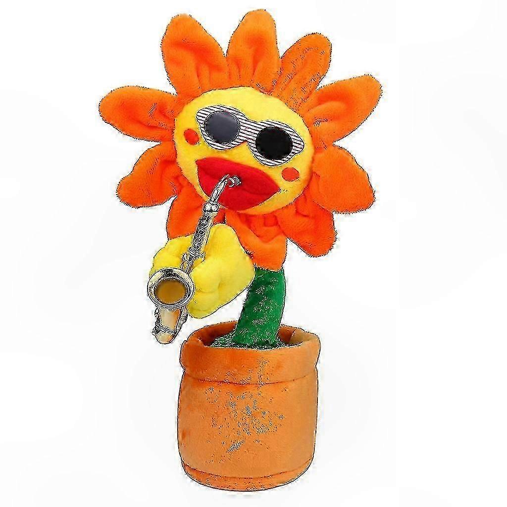 Plush Saxophone Toy with Singing and Dancing Features for Kids
