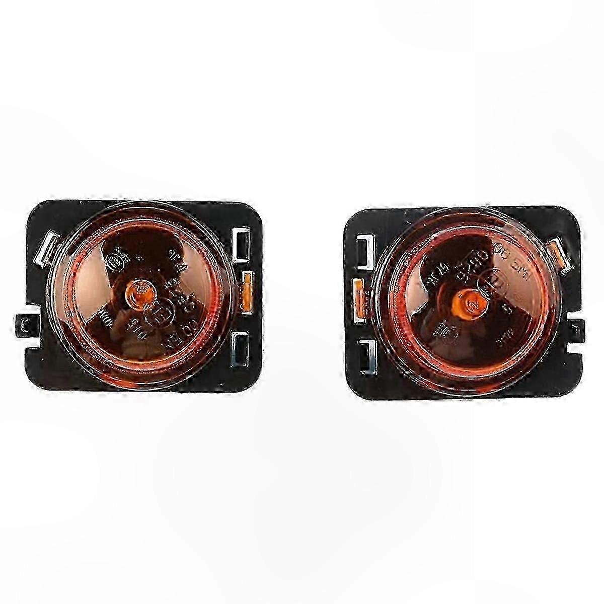 Front F Turn Signal Kit for Jeep JK Replacement (55078144AA 55078145AA)