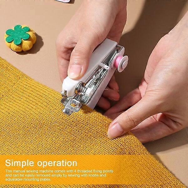 Portable mini hand-held sewing machine, suitable for beginners