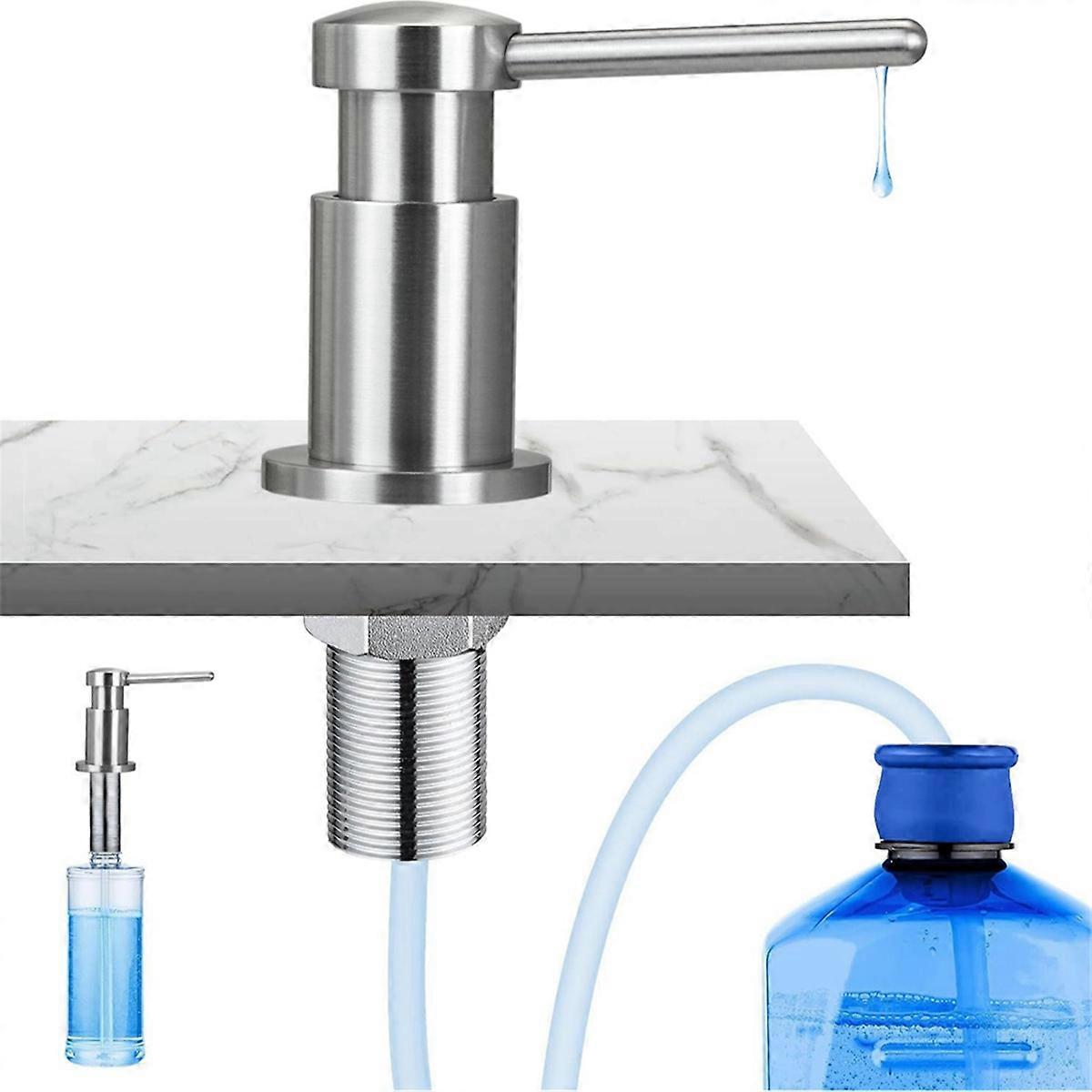 Kitchen Sink Soap Dispenser Built in, Replacement Sink Dispenser Pump Dish Soap Dispenser