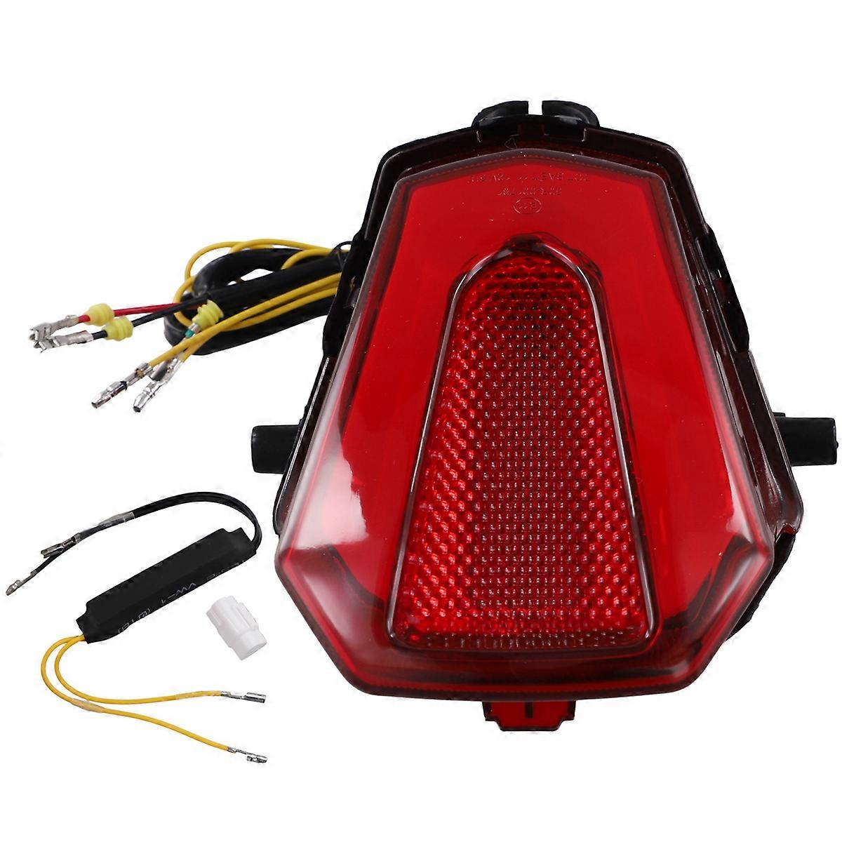 Motorcycle Taillight Rear Brake Turn Signal Integrated Tail Light for GSXR1000 GSXR1000R 2017-2024