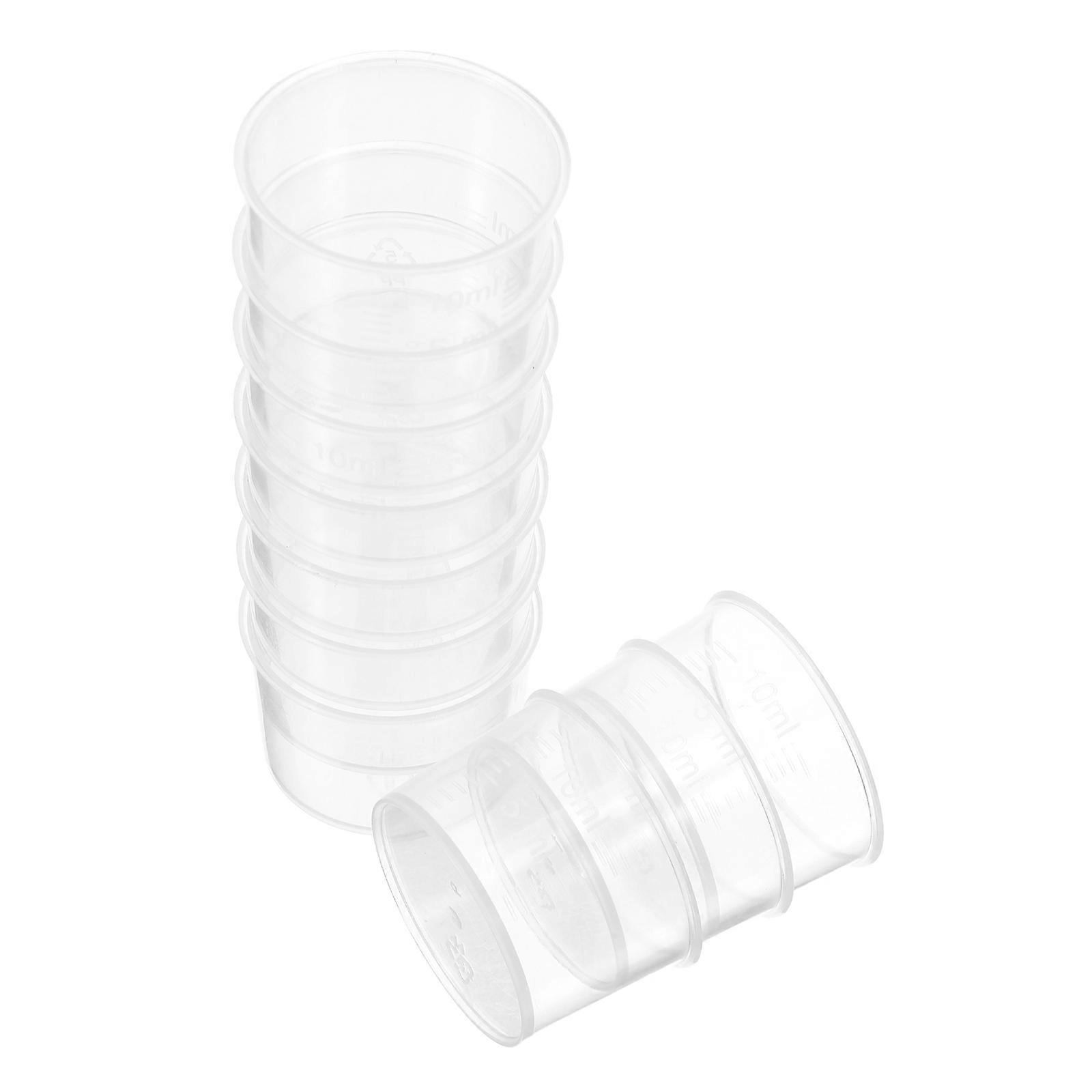 Measuring Cups Clear Graduations Thickened Plastic for Kitchen Use Precise Measurement 50Pcs