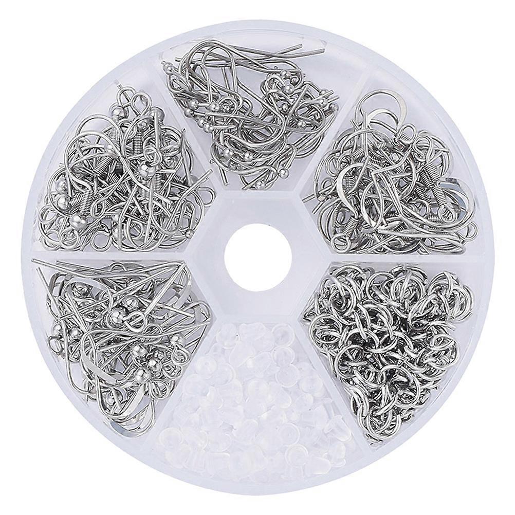 Stainless Steel Earring Hooks with Ring, DIY Craft Material for Durable, Hypoallergenic Handmade Jewelry Making – Ideal for Earring Design and
