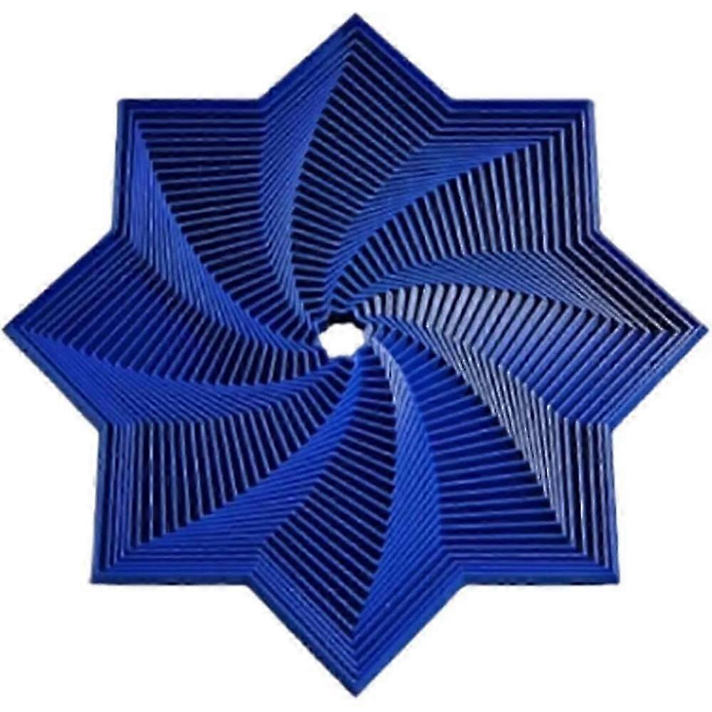 Dekompresná hračka končekmi prstov pre dospelých Fractal Fidget Octagon Star