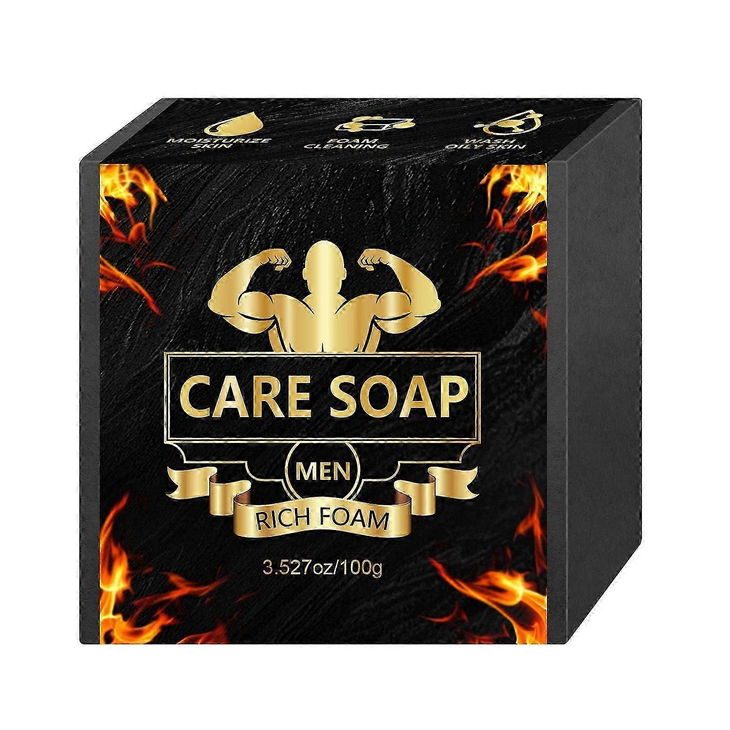 Exfoliating Soap Bar - Mens Soap - All Natural Exfoliation Bar Soap for Men - Argan Oil Bar Soap - Face Soap Bar - Moisturizing Mens Face Bar Soap