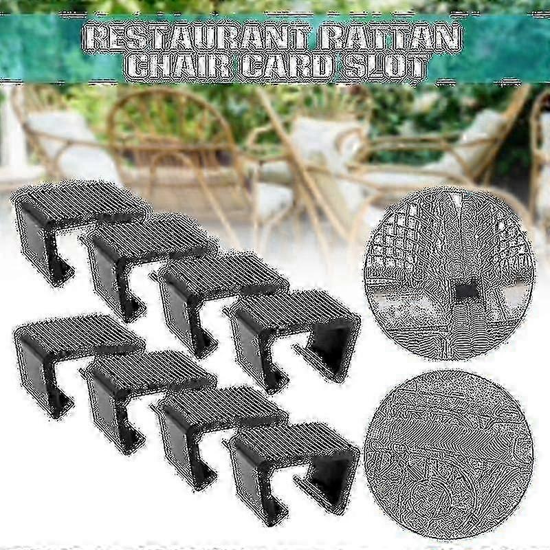 Rotting Møbler Klips Multipurpose Wicker Sofa Connector Fastener Holdbar utendørs rotting stol klemme - YX