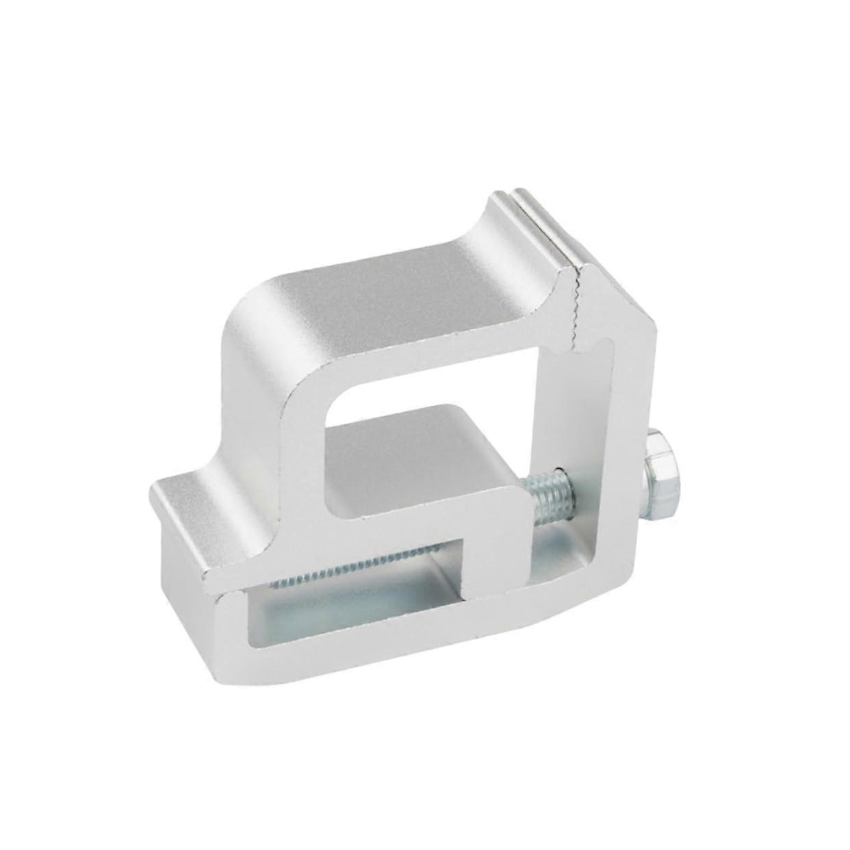 Aluminum Truck Cap Mounting Clamp For Camper Shells NoDrill Installation HeavyDuty Truck Topper Bracket Silver