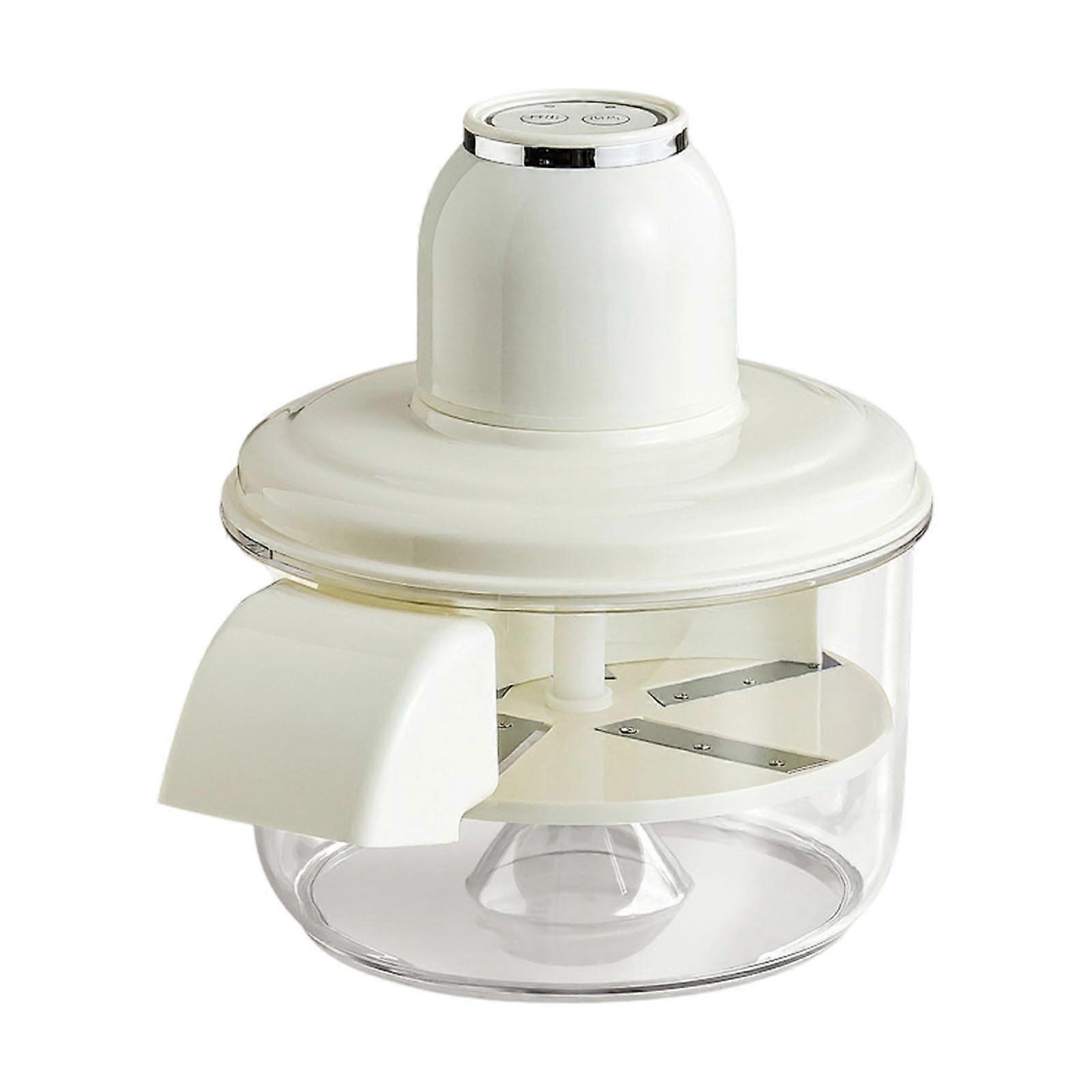 Electric Grape Peeler Machine 50W Brushless Motor 200mm Diameter Plastic Texture for Fast Efficient Fruit Peeling White
