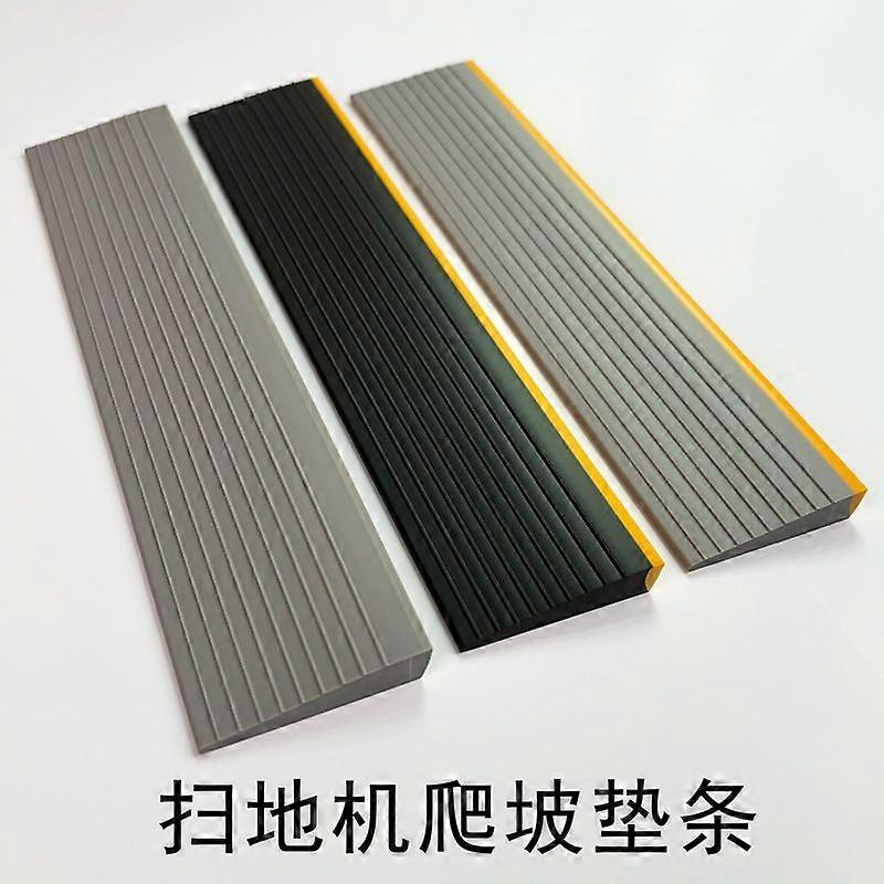 2pcs Threshold Ramp: Rubber Ramp Pads for Robot Vacuum Slope Threshold Mat Adhesive Floor Transition Strip Easy Installation for Doorways