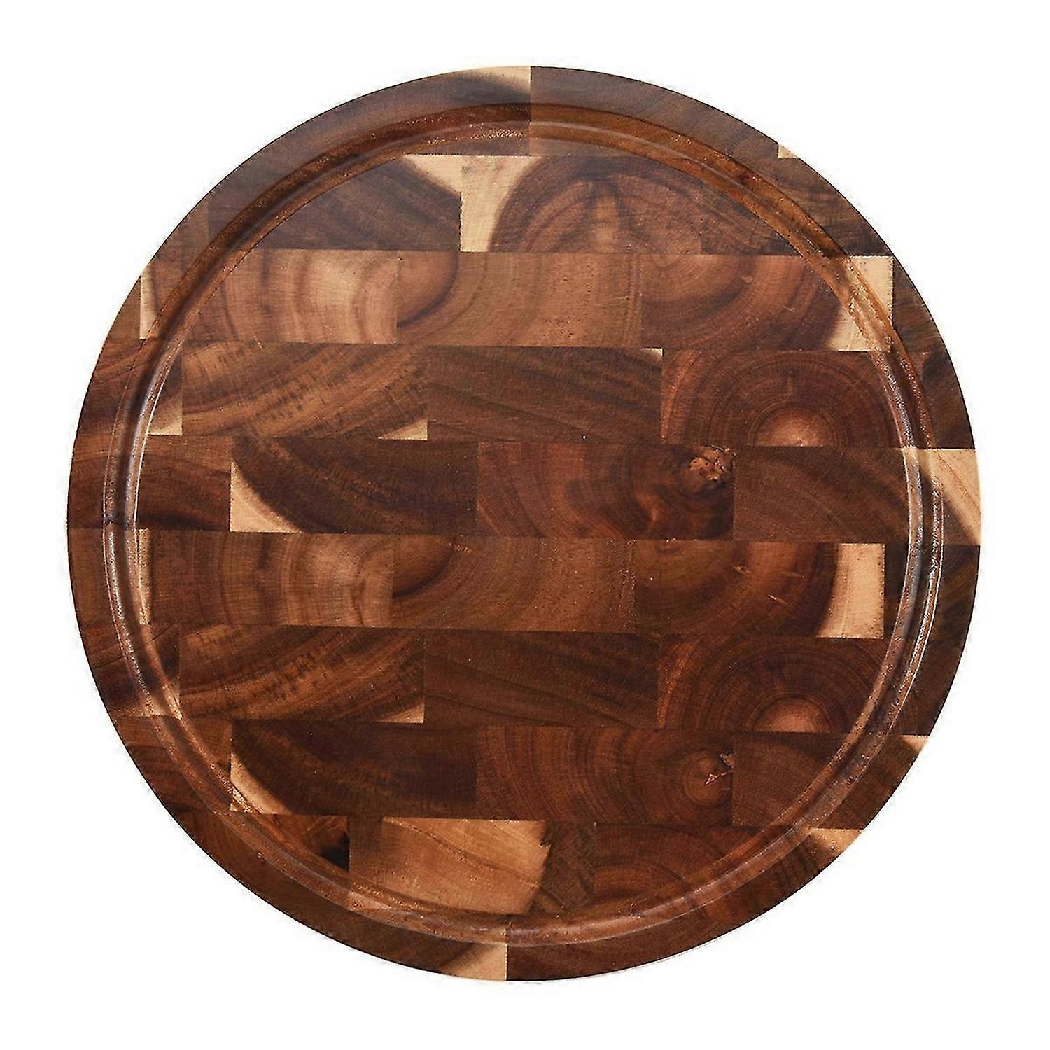 Wood End Grain Cutting Boards Block Round Wood Chopping Boards