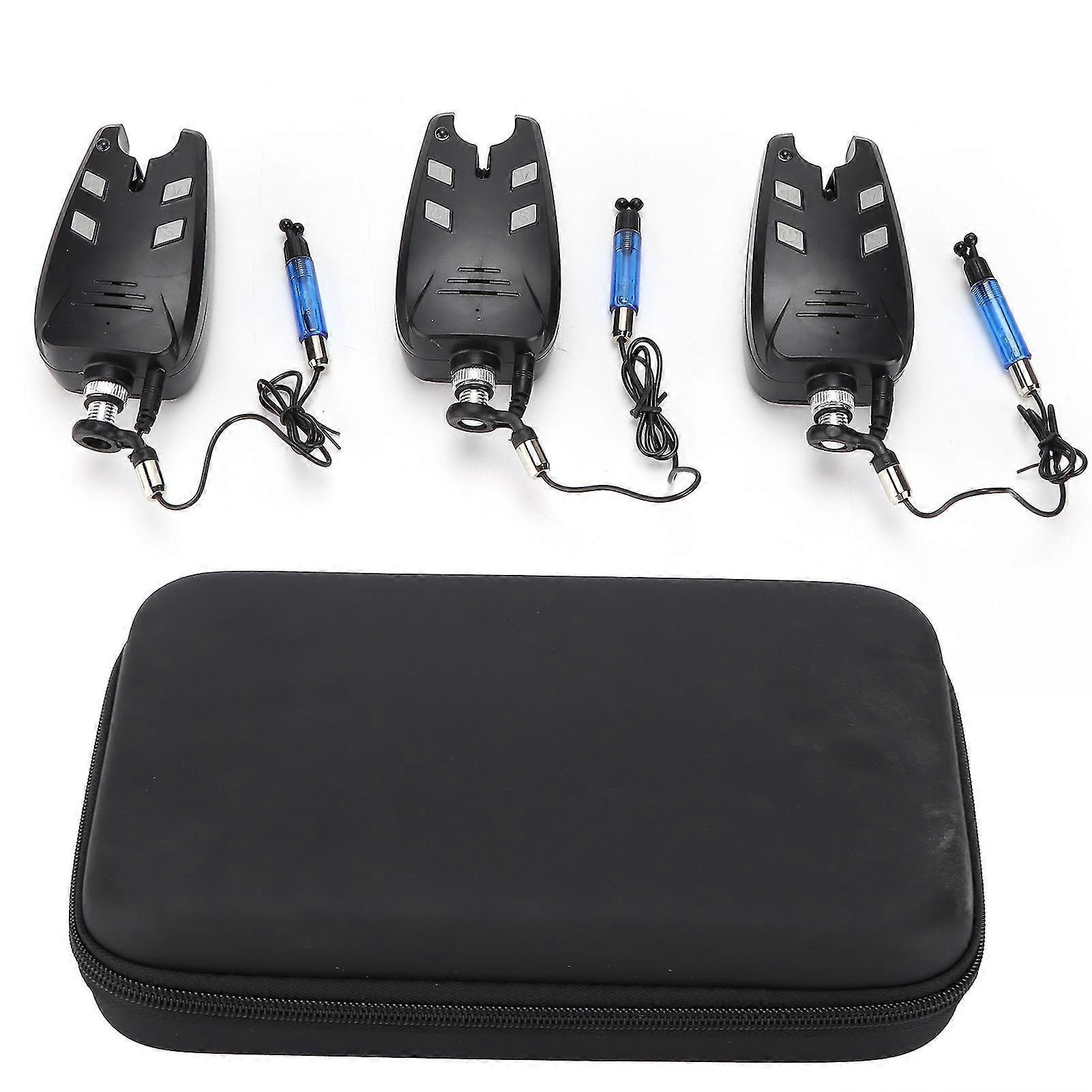 2025 Electric Fishing Biting Alarm with High Output Speaker and LED Light, Sensitive Fish Bite Alert for Night and Day Fishing