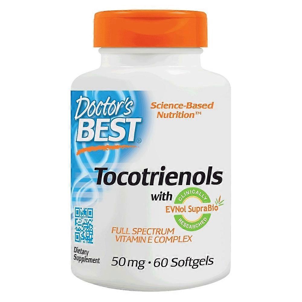 Doctor's Best Tokotrienole Evnol Suprabio Vitamin E (60 capsules) 4361