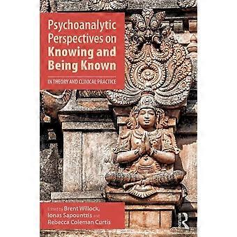 Perspectivas Psicanalíticas sobre o Conhecer e o Ser Conhecido na Teoria e na Prática Clínica - Taylor & Francis Ltd - Brochura - livro em inglês