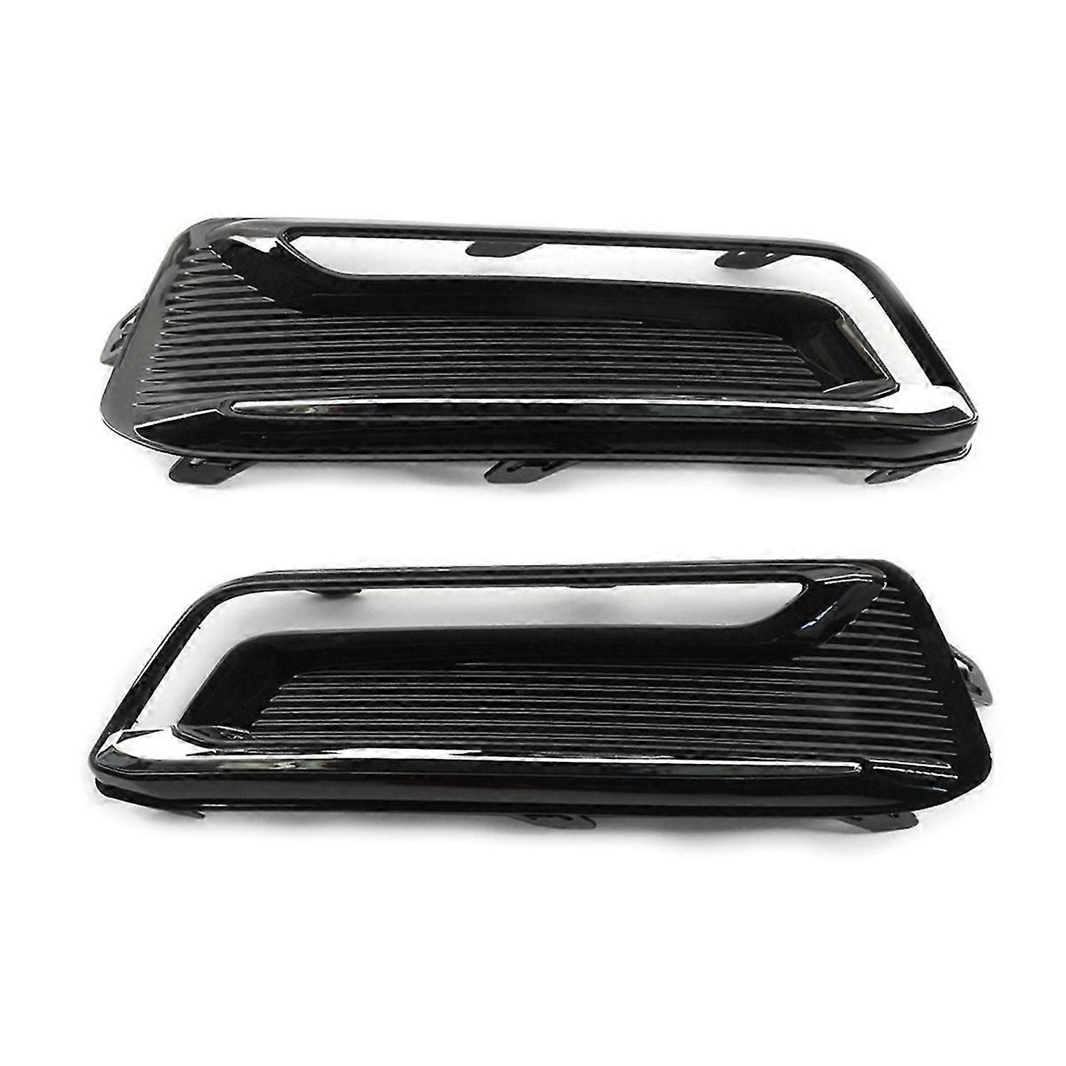 1 Pair Car Front Bumper Fog Lamp Grille for Chevrolet Impala