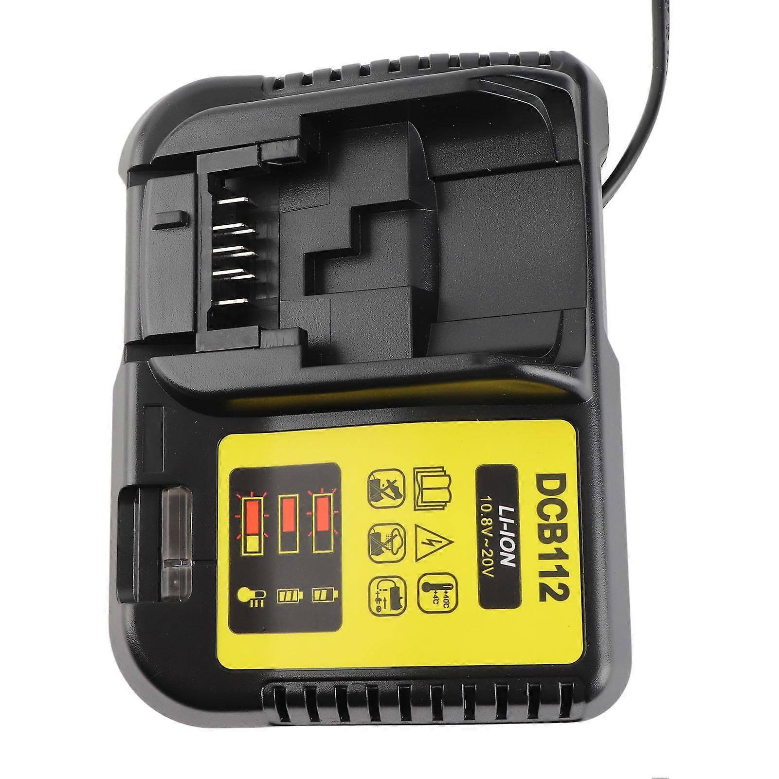 DCB112 Φορτιστής μπαταρίας ιόντων λιθίου 3A 12V-20V για κυψέλες 14,4V 18V