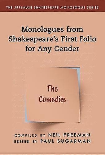 Monologues From Shakespeares First Folio For Any Gender Paperback