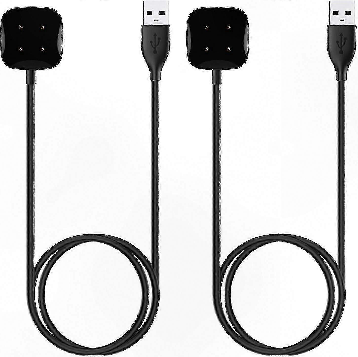 Charging Cables Compatible with Fitbit Sense Versa 3 Versa 4 Smartwatches