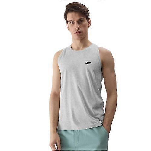 4F Mens Plain Regular Tank Top