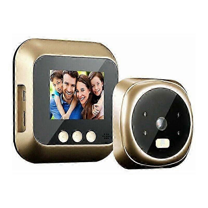 Smart Door Viewer with High-definition Screen, 160 Degree Wide Angle Video Doorbell, 2.4-inch LCD Display for Clear Imagery 2025