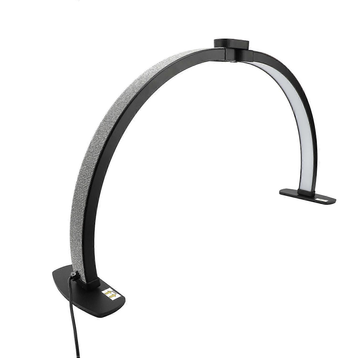 Feature:
1. Adjustable: Folding half moon nail light has 3 color temperatures, 10 brightness adjusta