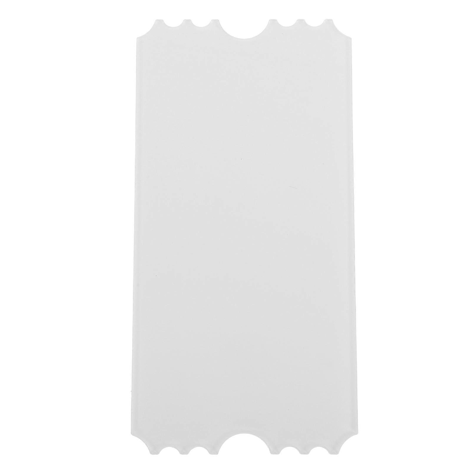 Acrylic Sublimation Tickets for Thermal Transfer DIY 4Pcs Concert Blanks