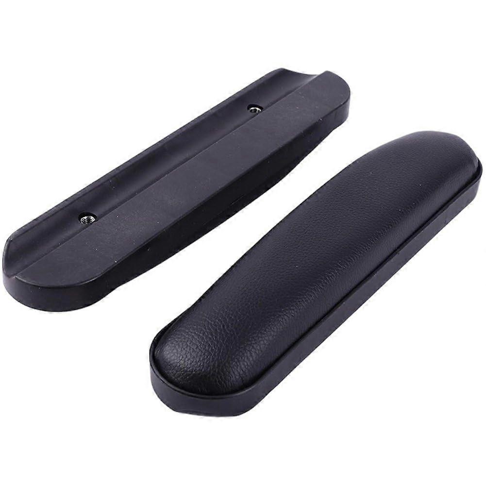 Wheelchair Armrest Pads, Leather Padded Armrest Cushions, 2 Pcs Replacement For Seniors And Adults, Universal Fit