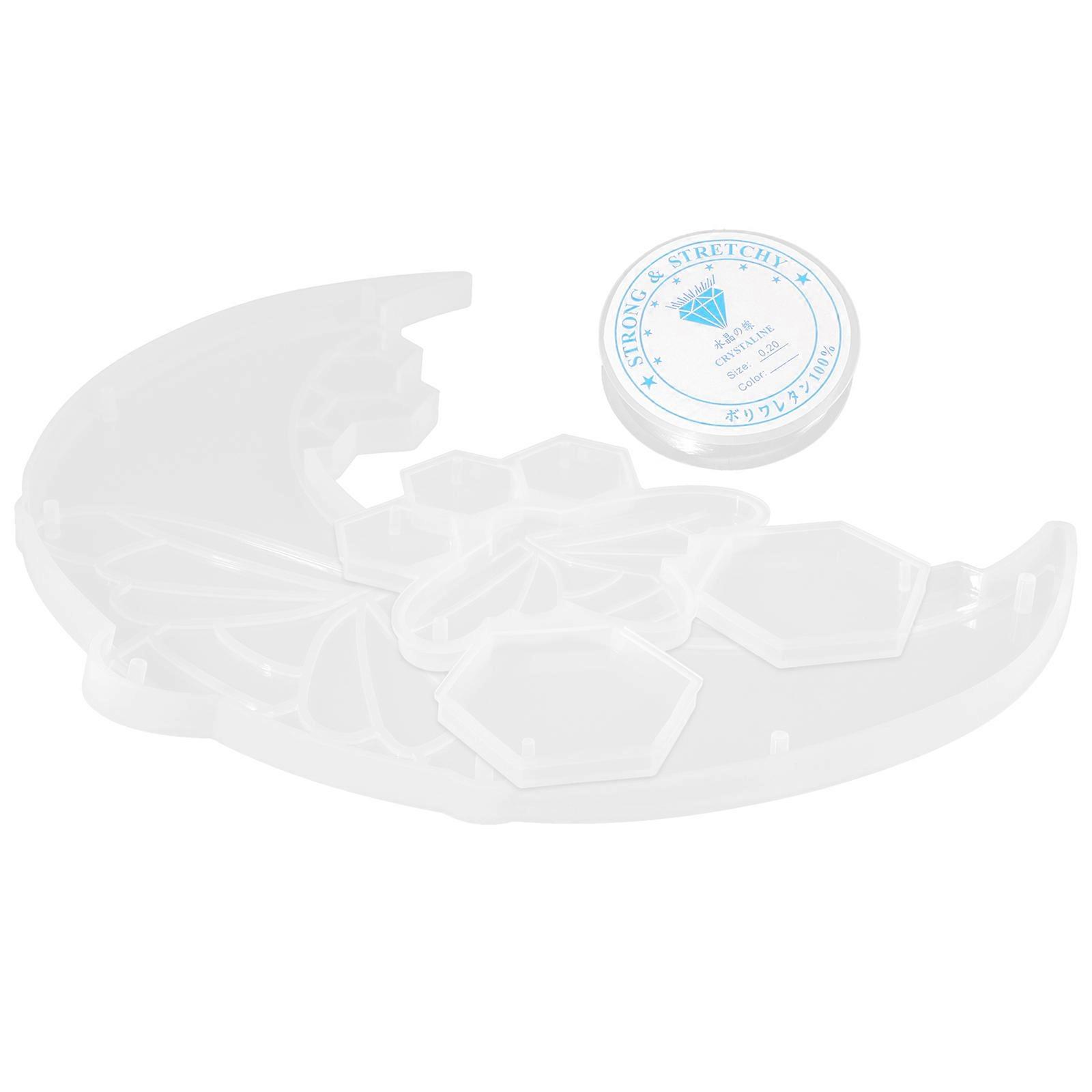 Resin Mold Kit Moon Bee Silicone Mold for DIY Casting 4Sets