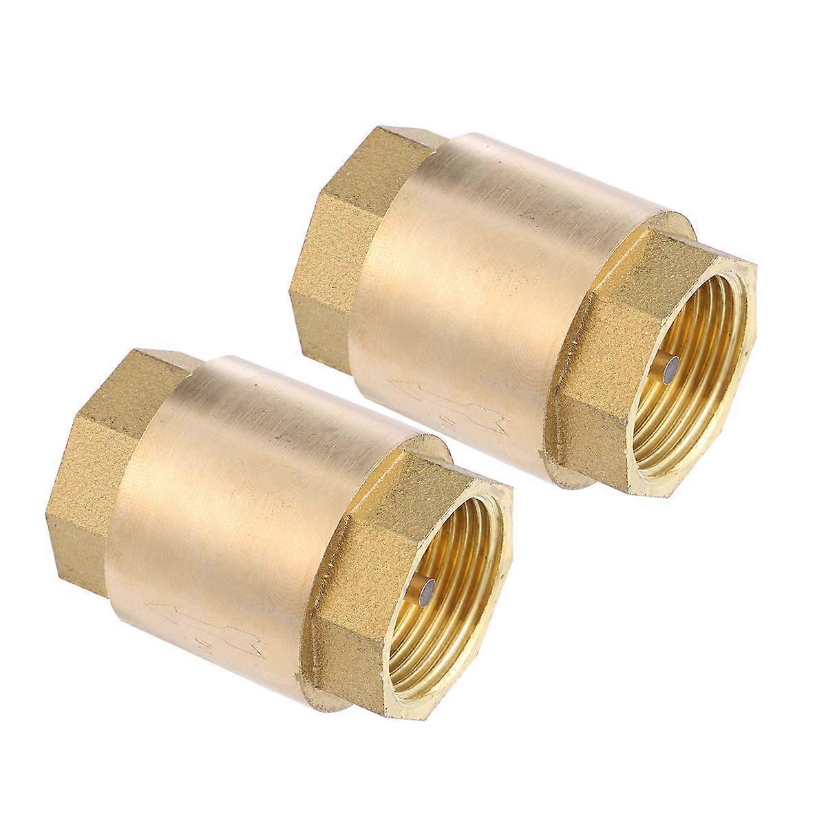 Spring Check Valve Stop for Home Use Vertical Type Valve 2Pcs