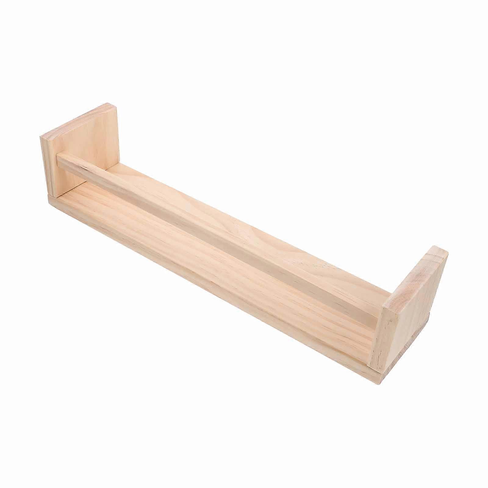Floating Shelf Wooden Wall Shelf for Storage 3Sets Household Wall Rack for Home