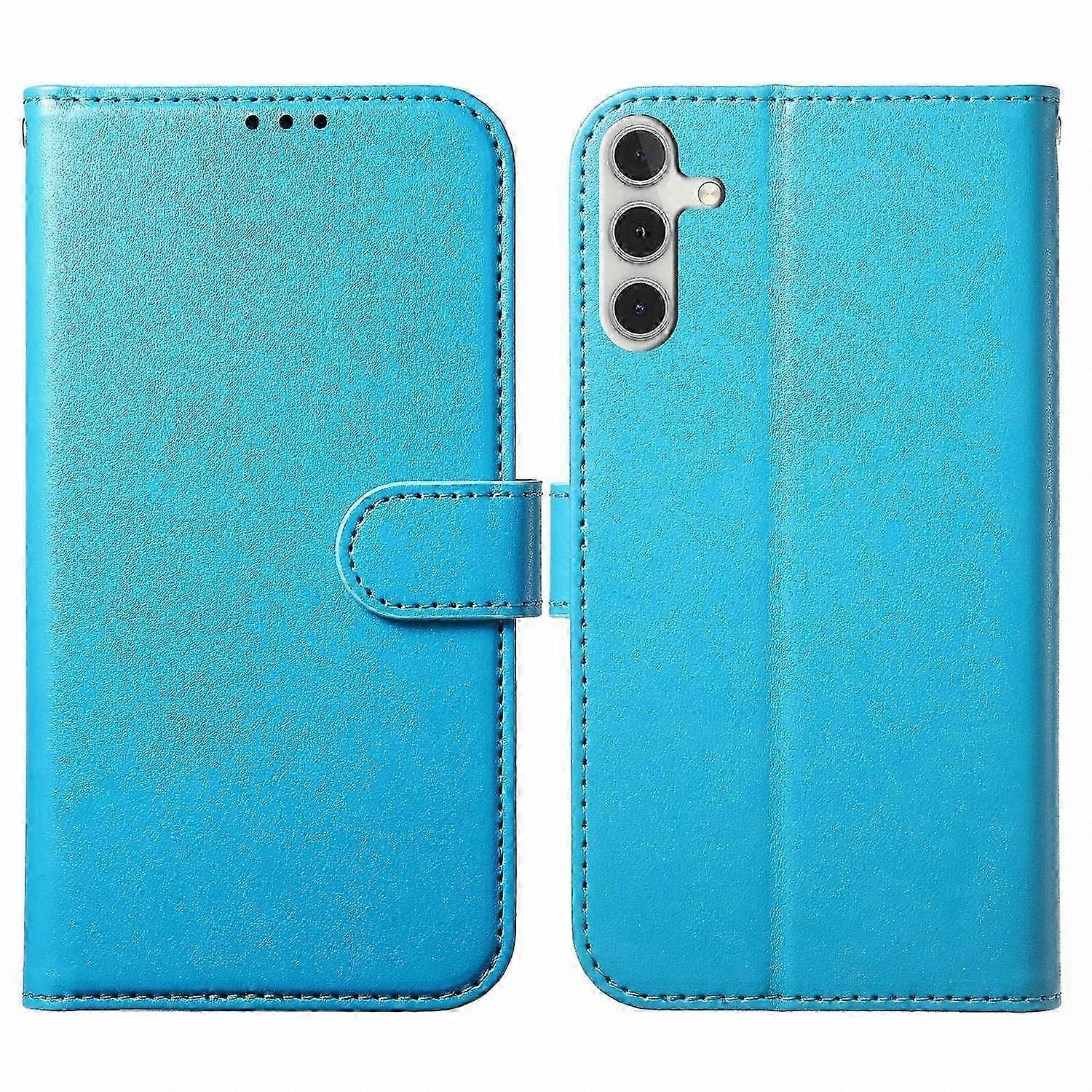 5G Wallet Phone Case with 8 Card Slots and Stand Function for Galaxy A56 - PU Leather Folio Flip Cover