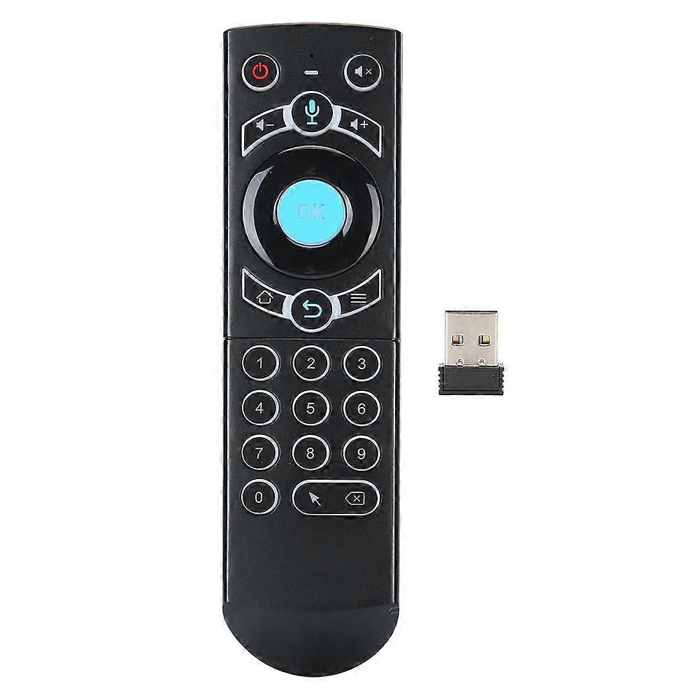 G21 USB Wireless Backlight Air Remote Mouse Smart Voice Controller with Gyroscope