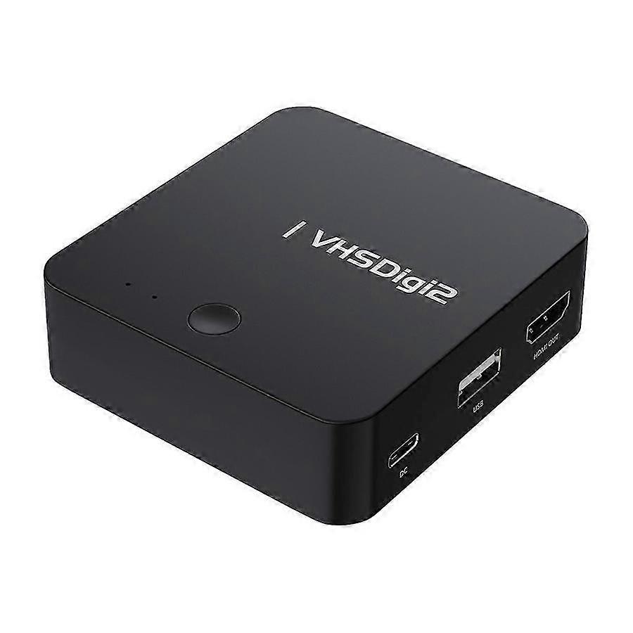 Analog to Digital Video Converter for VCR Hi8 Camcorder DVD Save to SD USB