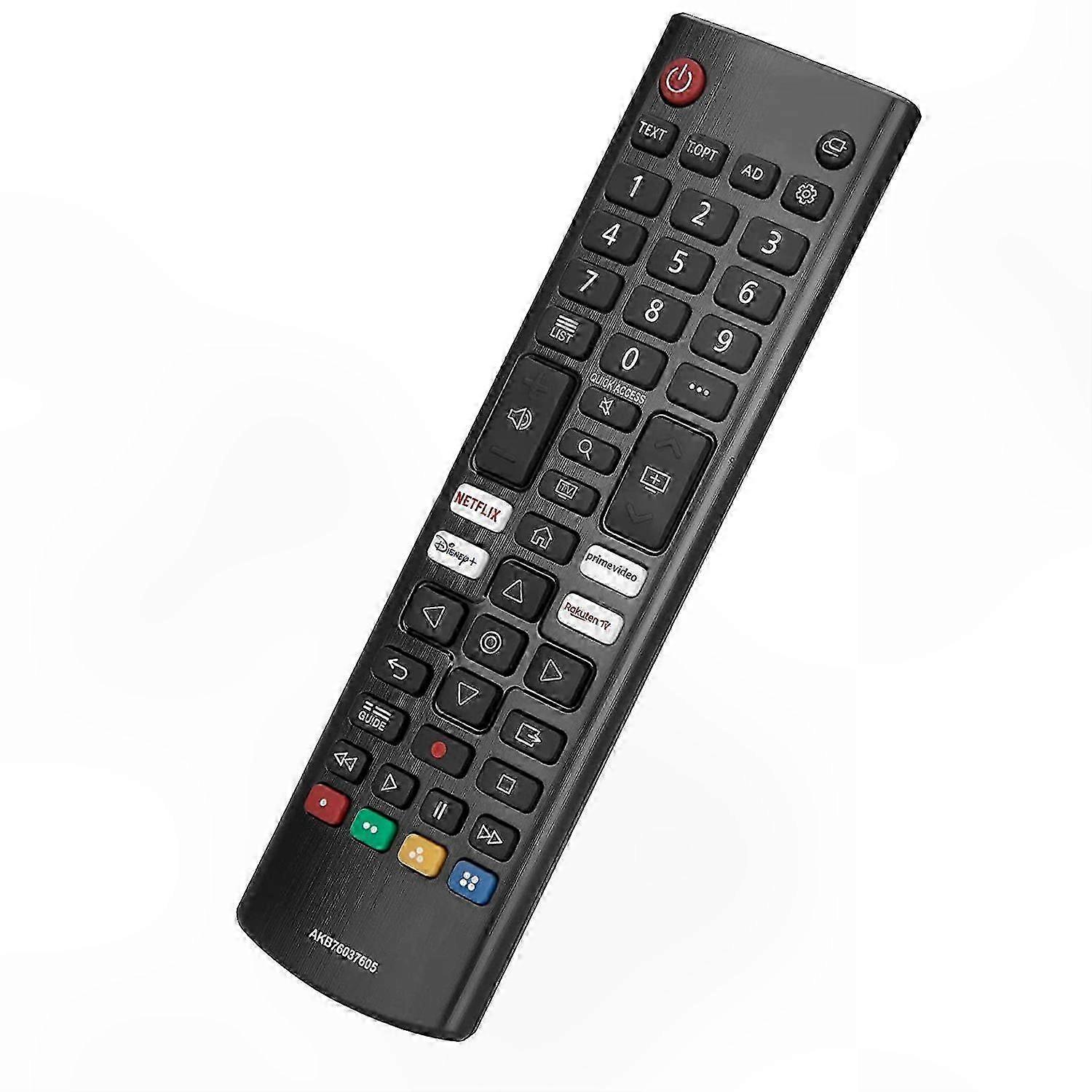 Universal TV Remote Control, Enhanced Infrared Remote with Dedicated Prime Video and Rakuten TV Buttons, Compatible with Multiple TV Models