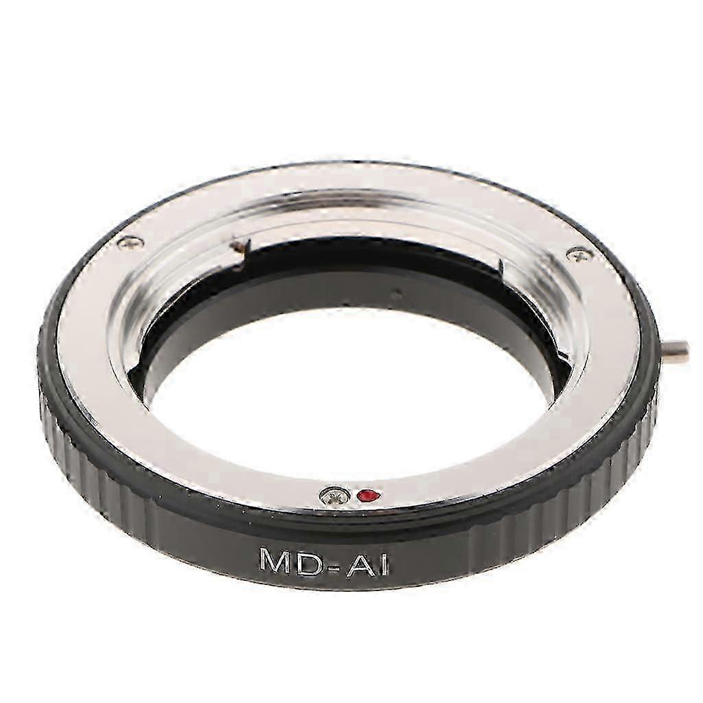 Macro Confirm Minolta MD Lens to Nikon F Mount Adapter Ring for D4 D90 Cameras