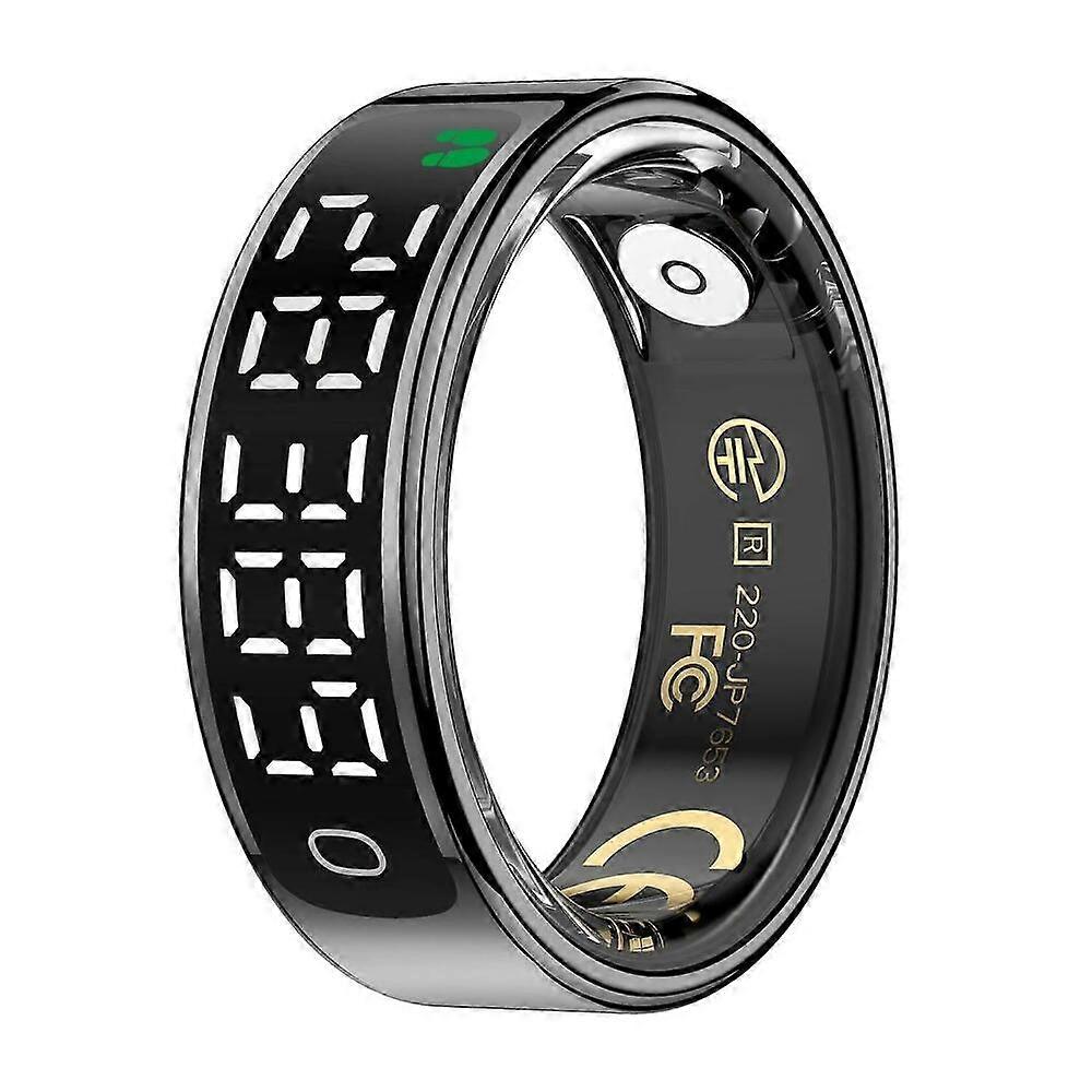 SIZE 13 Smart Ring, Support Heart Rate / Blood Oxygen / Sleep Monitoring / Motion Sensing Game