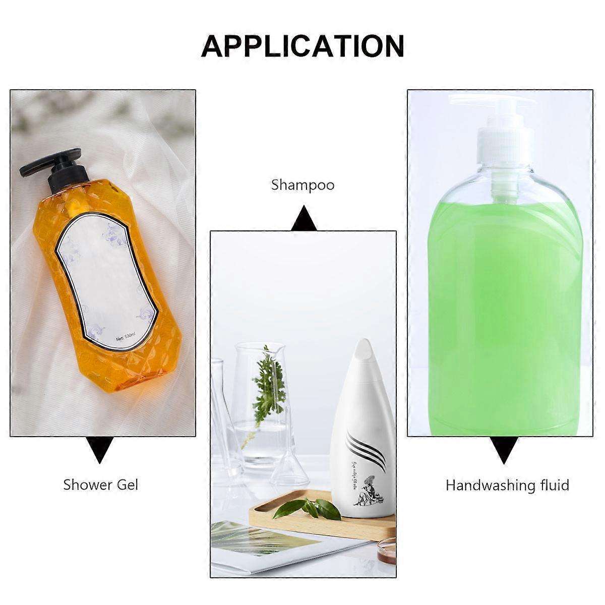 Plastic Travel Dispenser Bottle for Lotion with 2Pcs Pump Containers