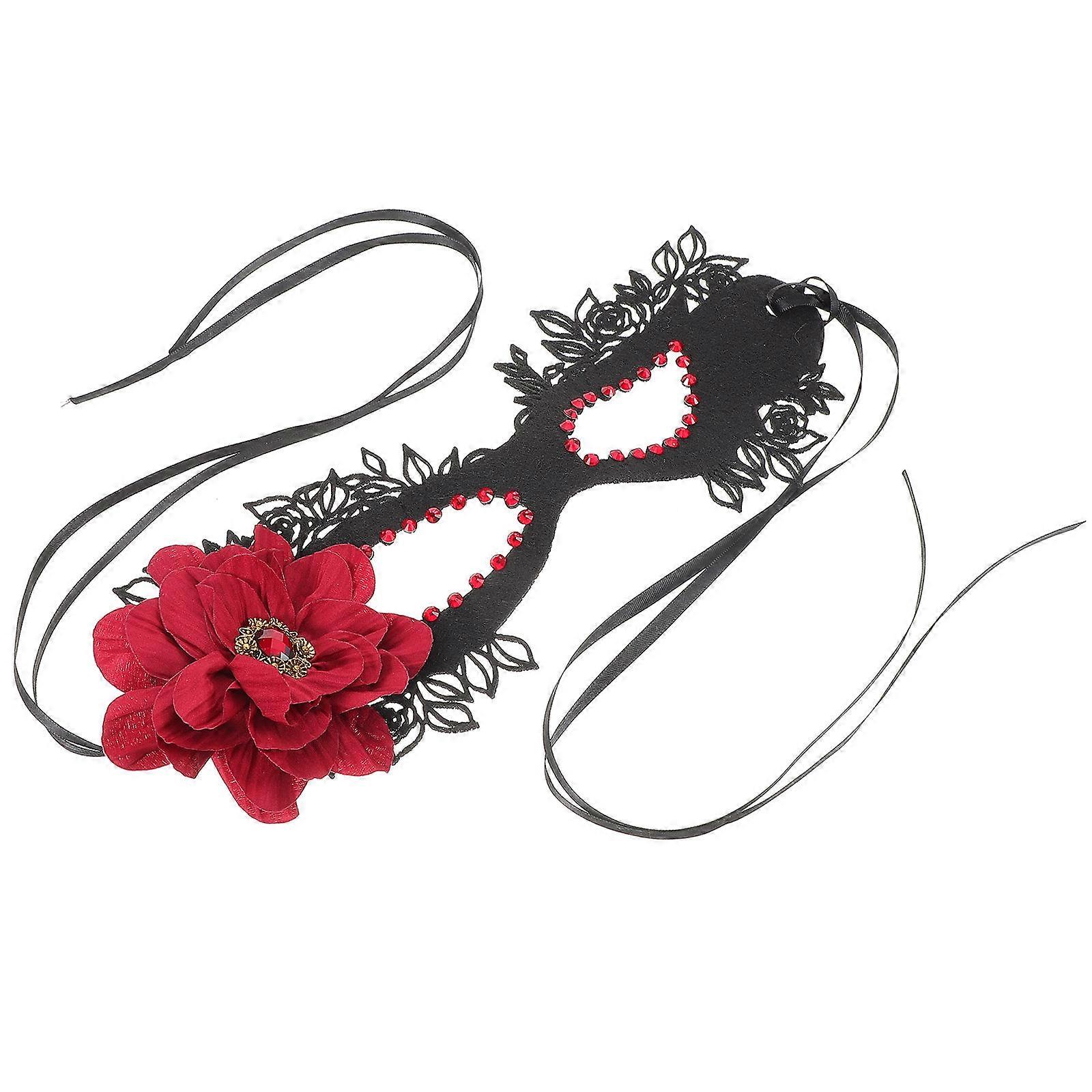 Cosplay Lace Masquerade Mask for Women Half Face for Party Use