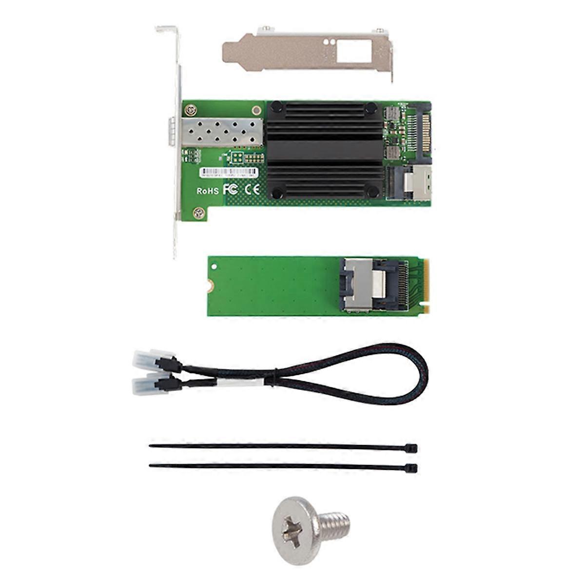 SFP+M.2 10G para adaptador Ethernet de un solo puerto con chip 82599 EN