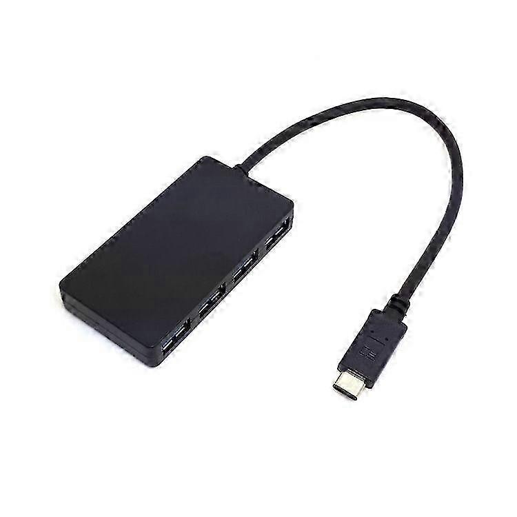Type-C to 4 USB 3.1 Ports High Speed Data Transfer Hub Adapter for MacBook Laptop Tablet
