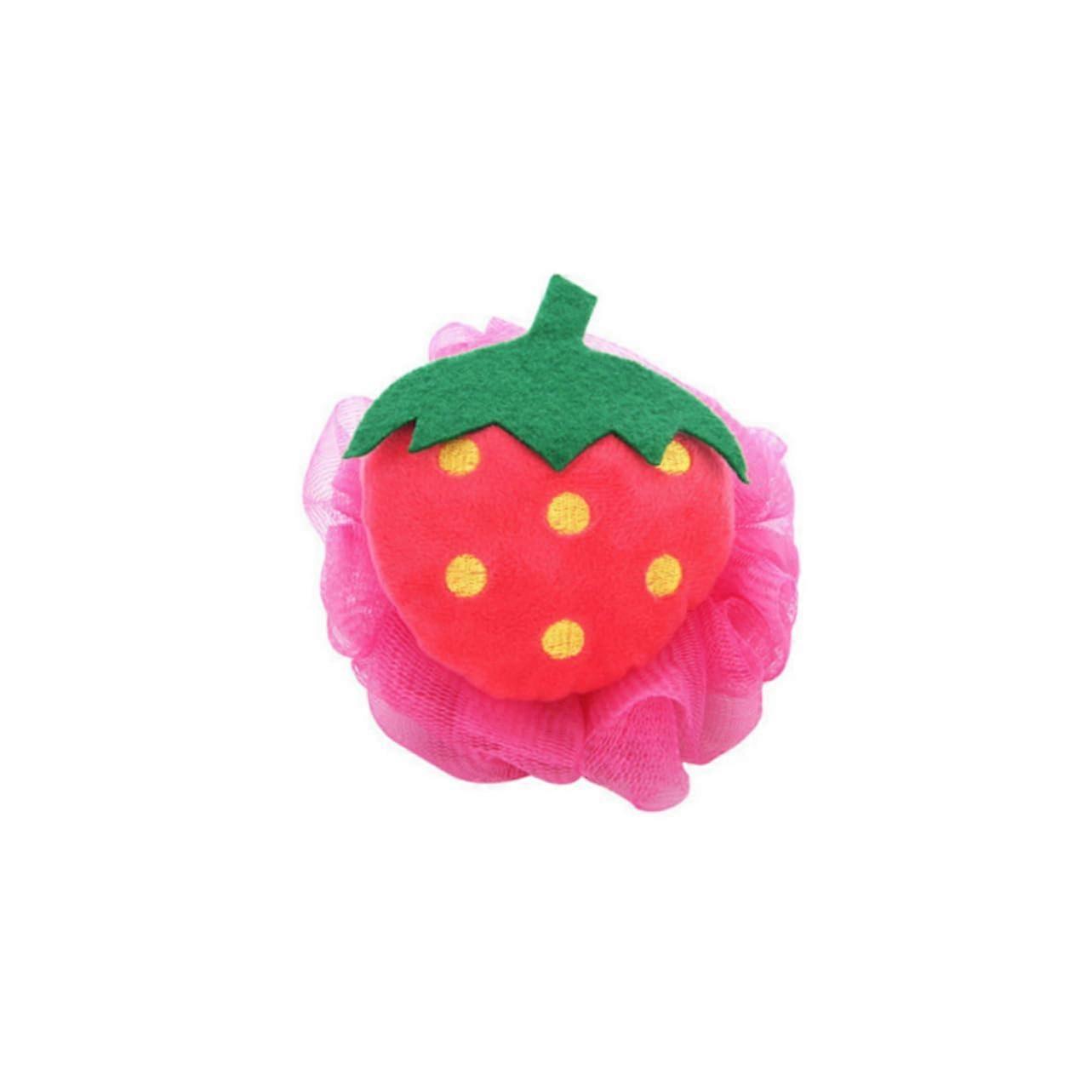 Mesh Pouf Bath Ball Set of 2, Soft Shower Sponge Net Balls for Exfoliating Skin, Durable and Quick-Drying, Multi-Color