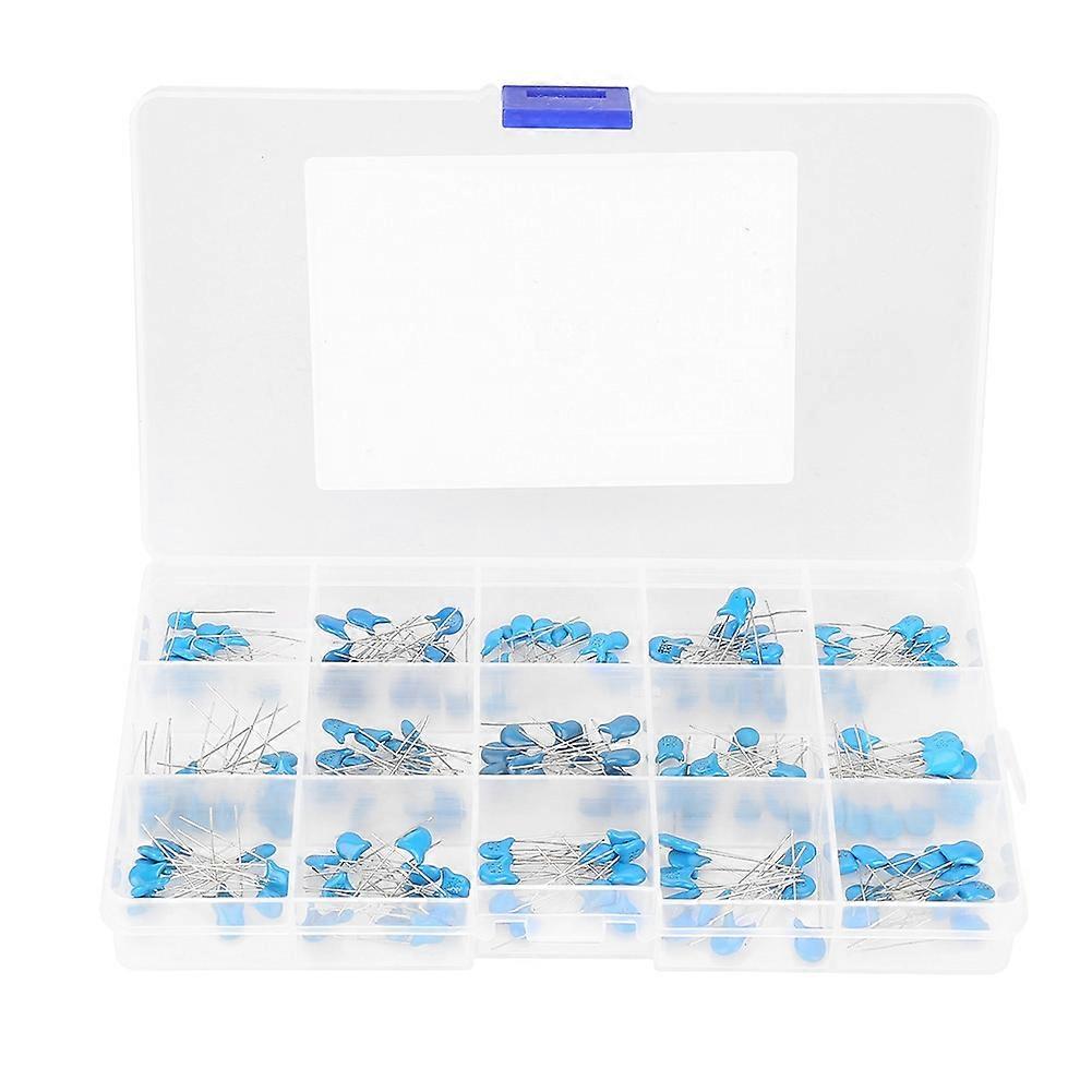 Features:
1. These ceramic capacitors are compact and
offer stable capacitance.
2. There are 180 pie